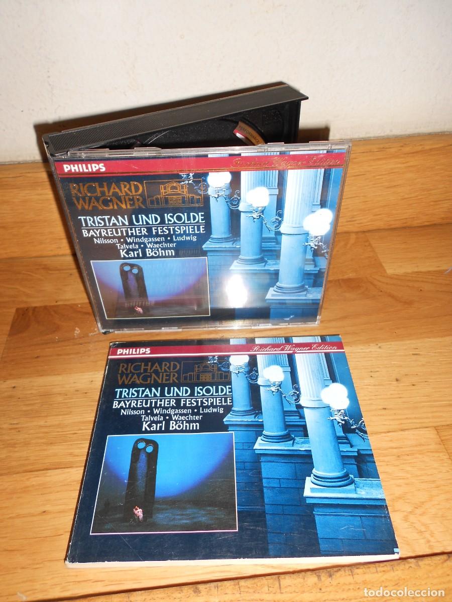 CD de M&uacute;sica: TRISTAN und ISOLDE de WAGNER : KARL BOHM - DECCA / 3 CDs + Libreto