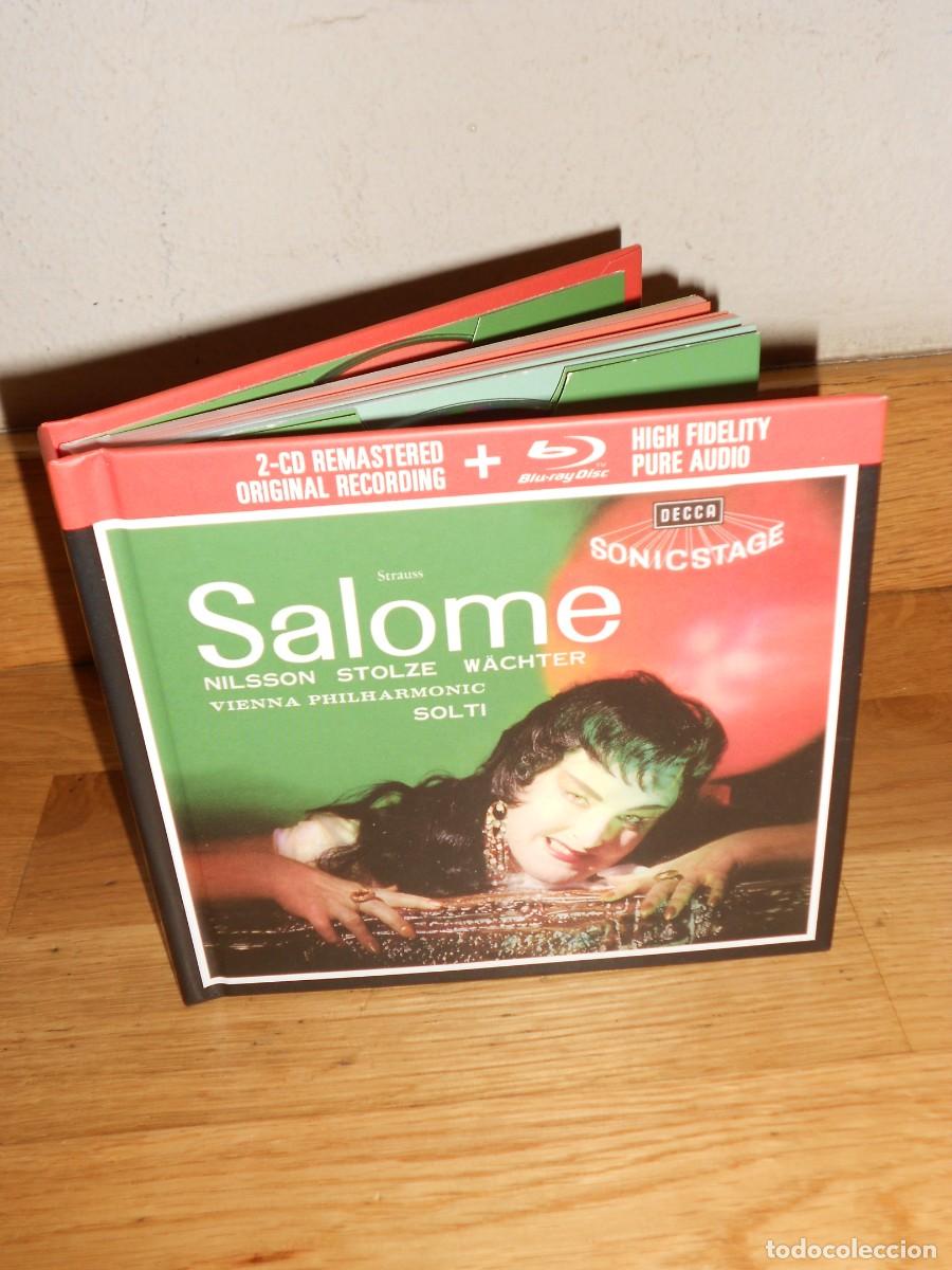 CDs de Musique: SALOME de STRAUS : GEORGE SOLTI - DECCA / 2 CDs + BLU-RAY + Libreto
