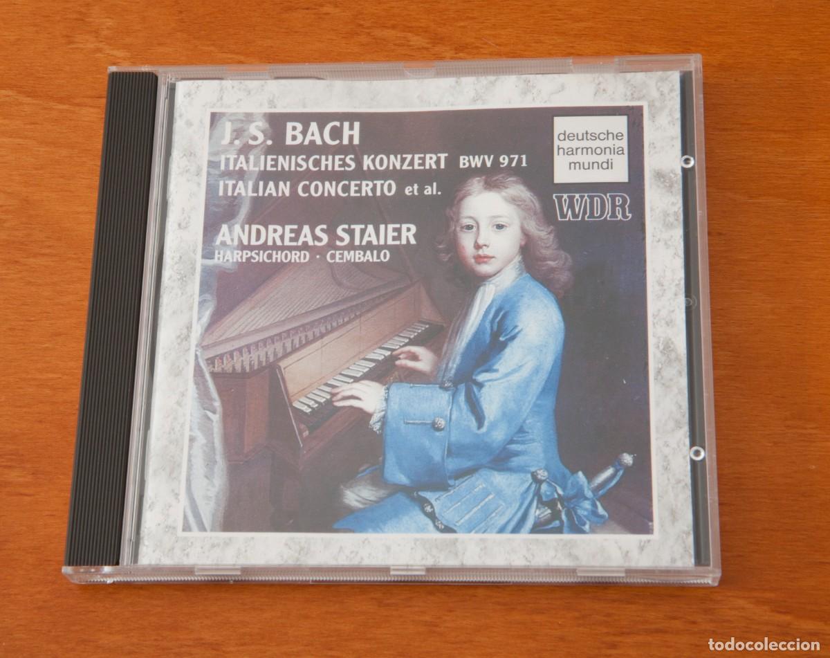CDs de m&uacute;sica: J.S. BACH ITALIANISCHES KONCERT BWV 971 ITALIAN CONCERTO et al. ANDREAS STAIER HARPSICHORD &ndash; CEMBALO