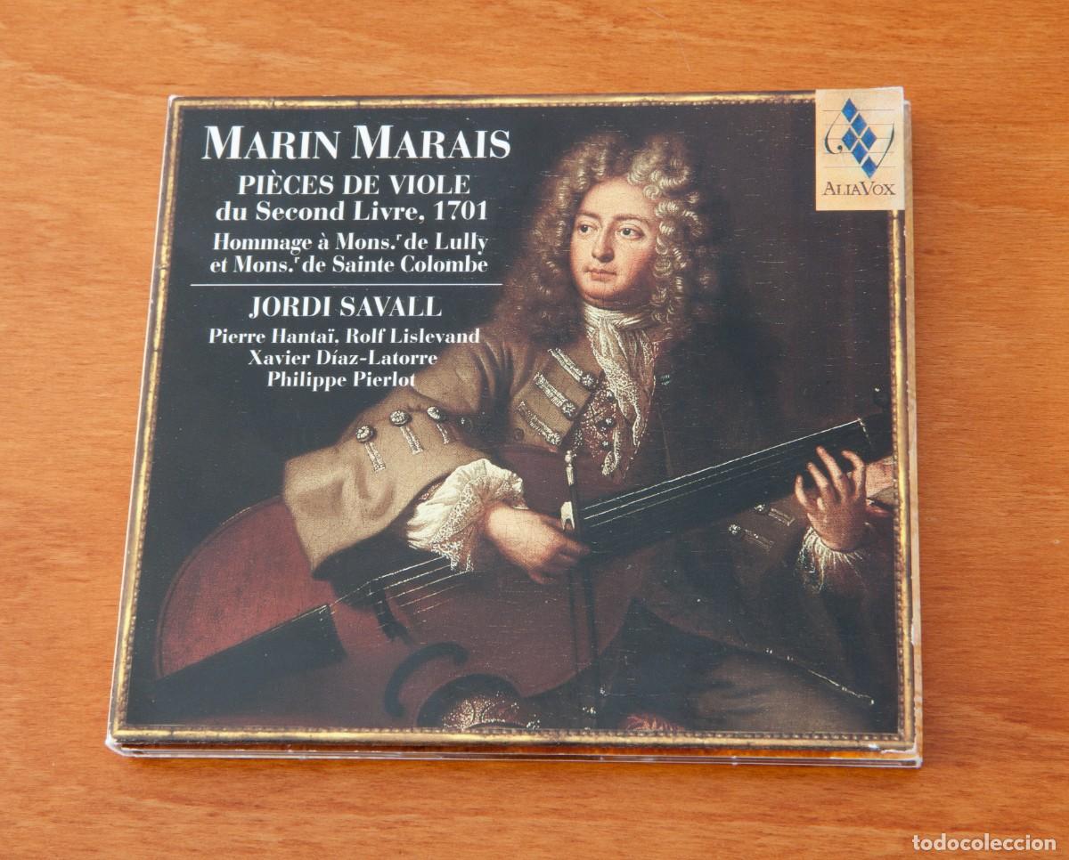 CDs de m&uacute;sica: MARIN MARAIS PI&Eacute;CES DE VIOLE Du Second Livre. 1701 Homenage &aacute; Mons. de Lully et Mons. de Sainte Colo