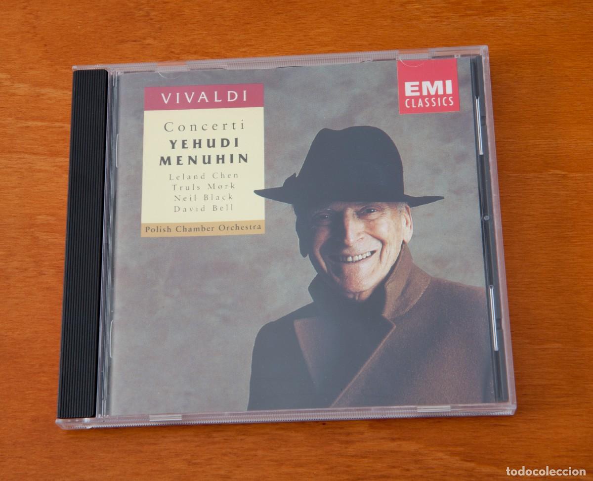 CDs de m&uacute;sica: VIVALDI &ndash; Concerti YEHUDI MENUHIN Polish Chamber Orchestra EMI CLASSICS STEREO DDD CDC 7 54205 2 F