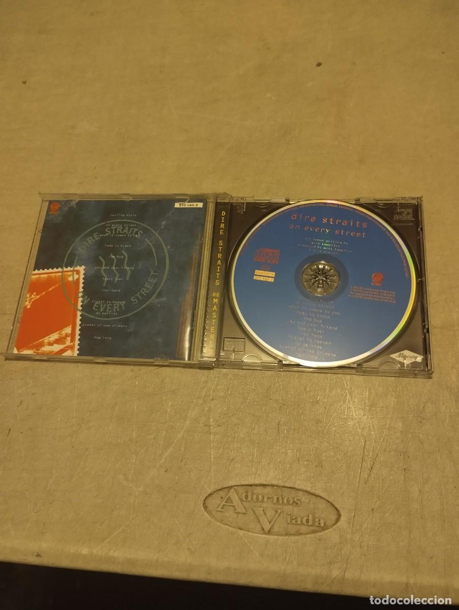 CDs de m&uacute;sica: DIRE STRAITS CD ON EVERY STREET LIBRETO LETRAS