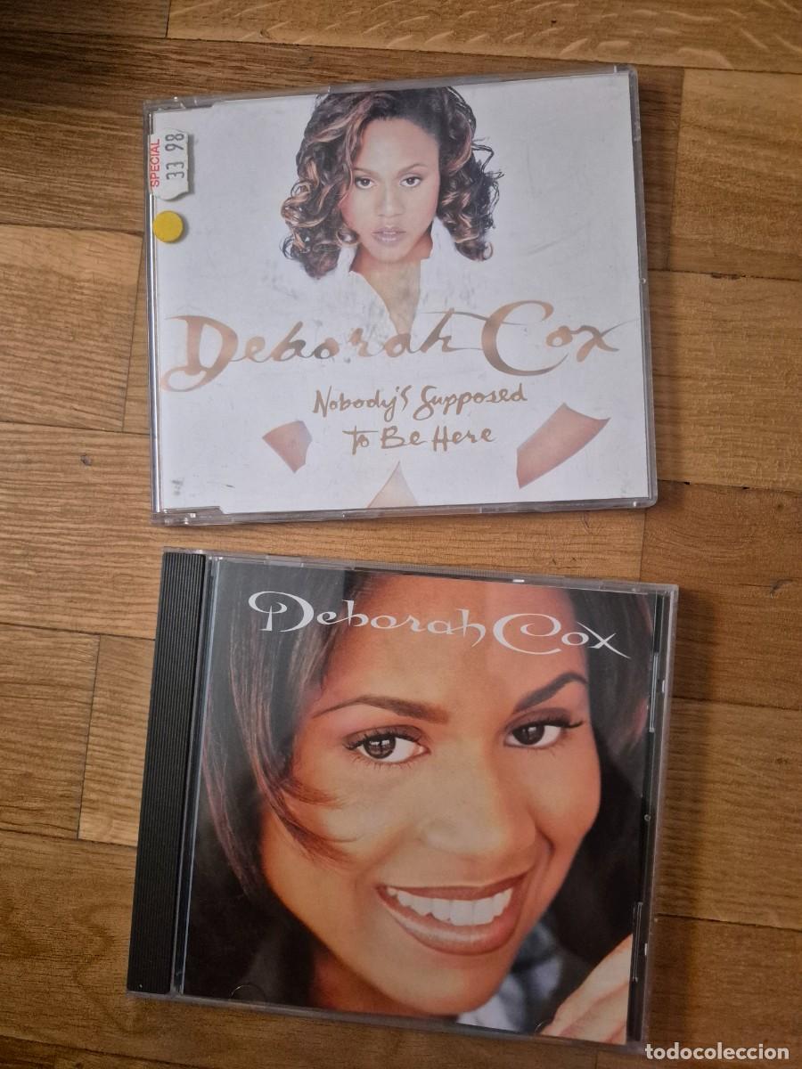 CDs de m&uacute;sica: Lote 2 CDs Deborah Cox, 1995 + Single Nobody's supposed to be here 1998