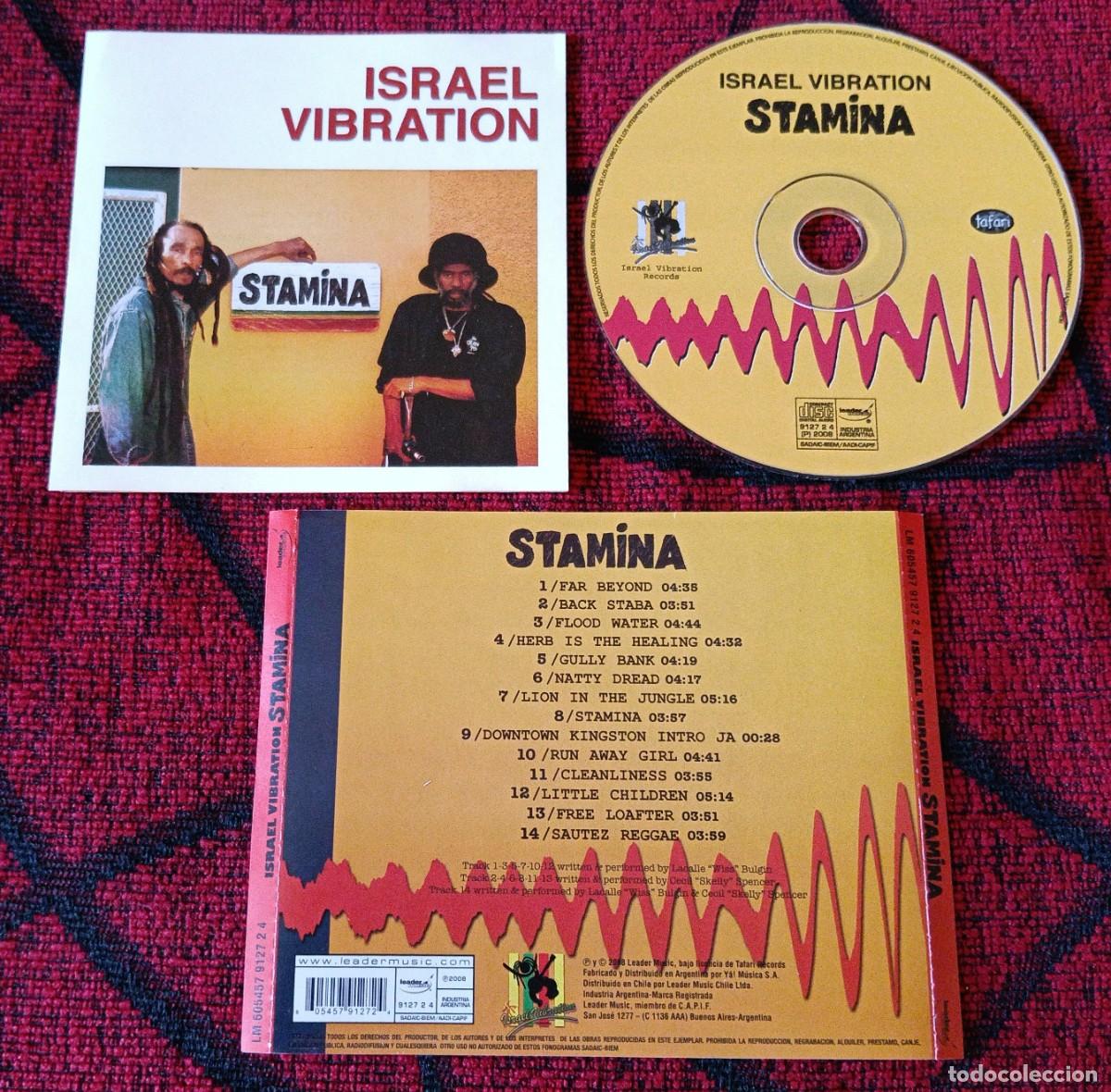 CDs de m&uacute;sica: ISRAEL VIBRATION ** Stamina ** CD 2008 ARGENTINA
