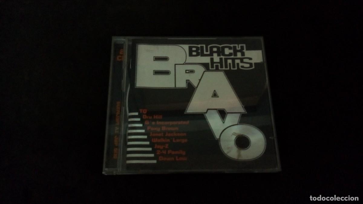 CDs de m&uacute;sica: 2 CD-BLACK HITS-BRAVO VOL. 1-DOBLE CD-COMO NUEVO