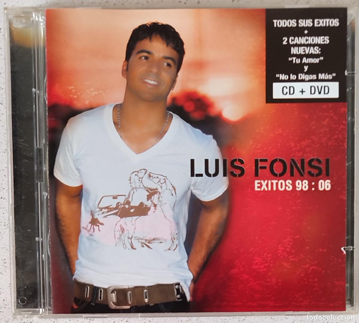CDs de m&uacute;sica: LUIS FONSI - EXITOS 98:06 (CD+DVD) 2006 - 13 TEMAS
