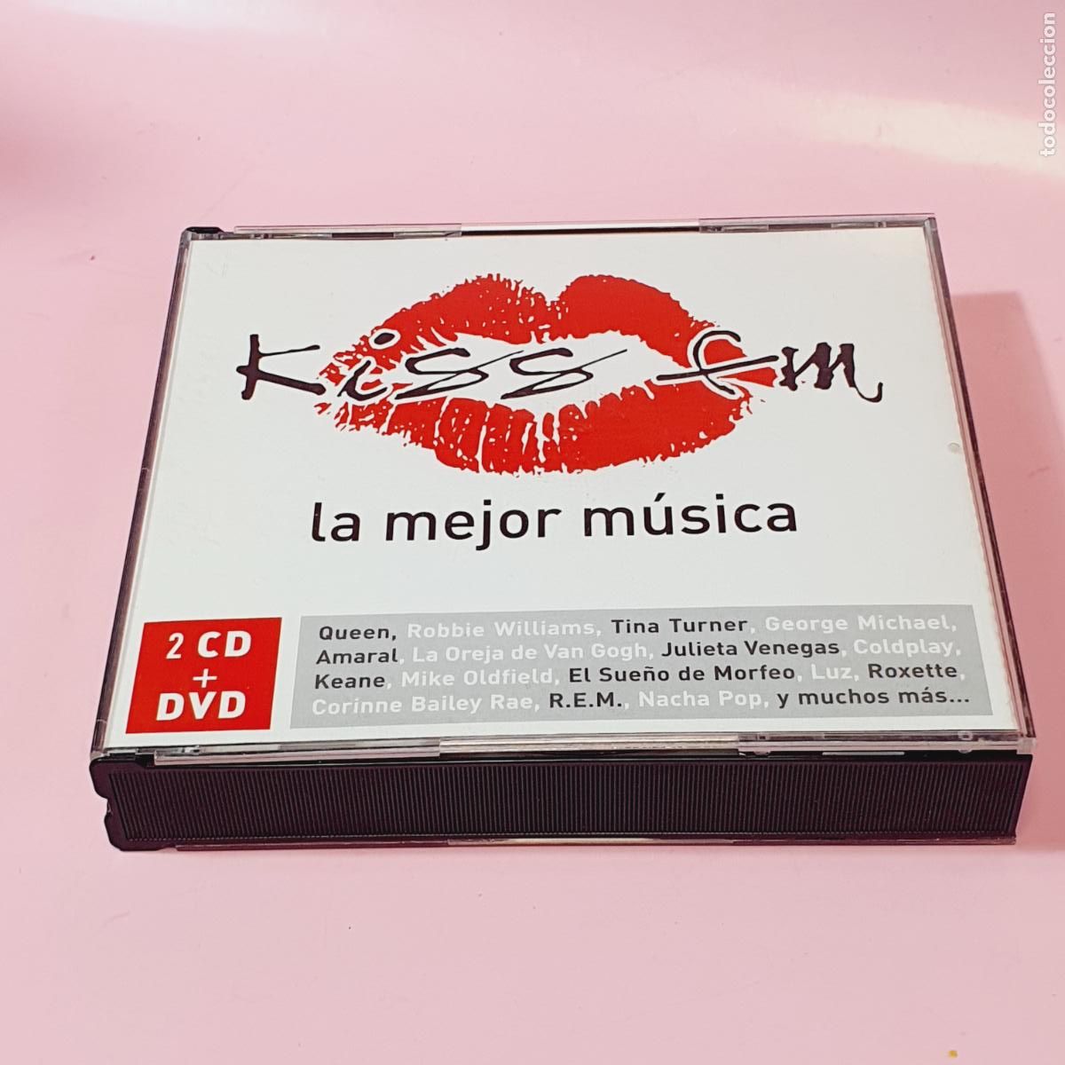 CDs de m&uacute;sica: CAJA 2 CDS+DVD-KISS FM-LA MEJOR M&Uacute;SICA-EXCELENTE-VER FOTOGRAF&Iacute;AS.