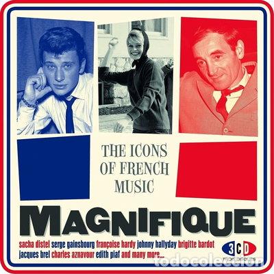 CDs de m&uacute;sica: Magnifique: Icons Of French Music- 4050538180855