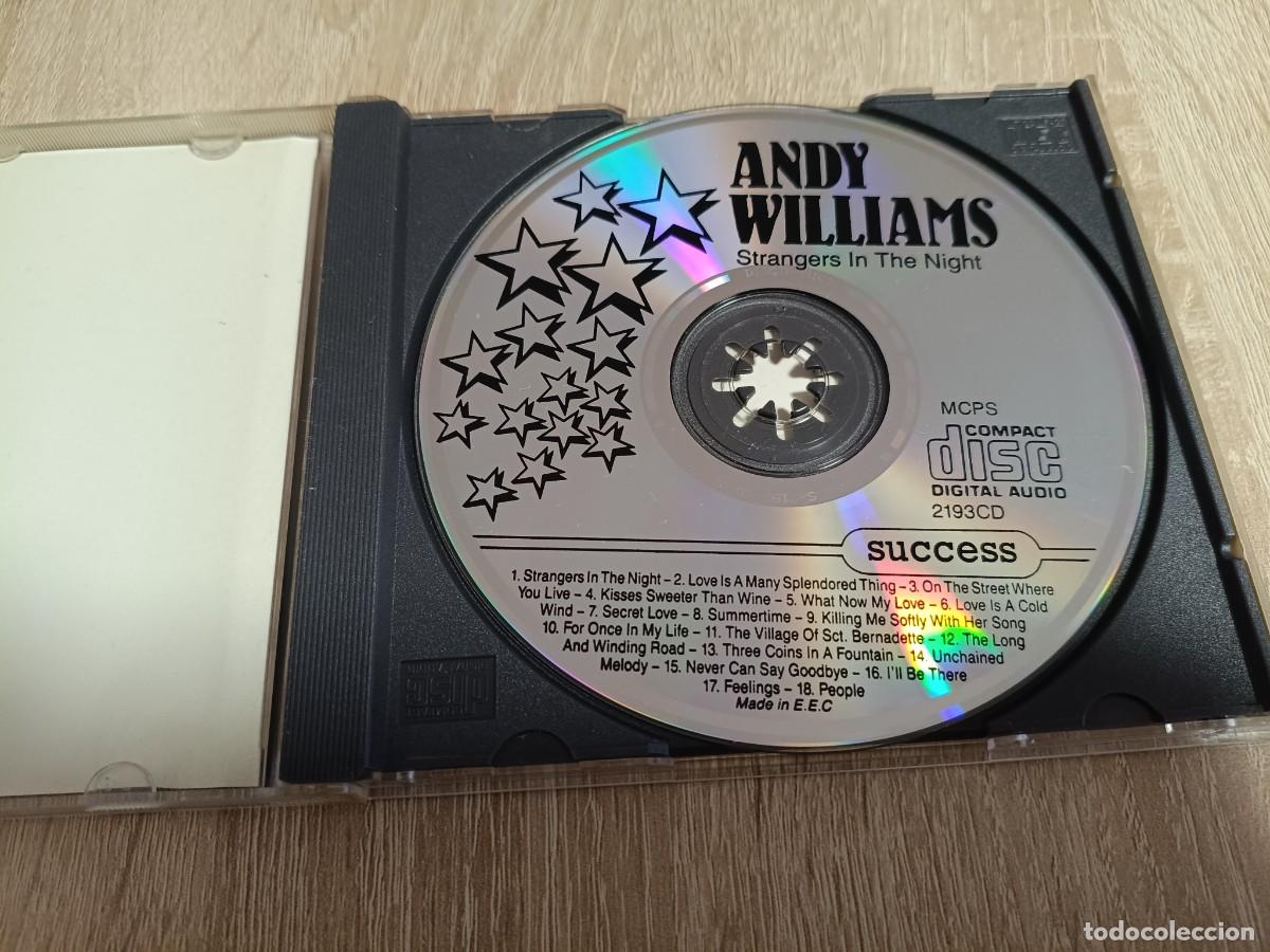 CDs de m&uacute;sica: CD - ANDY WILLIAMS - STRANGER IN THE NIGHT - Foto 3