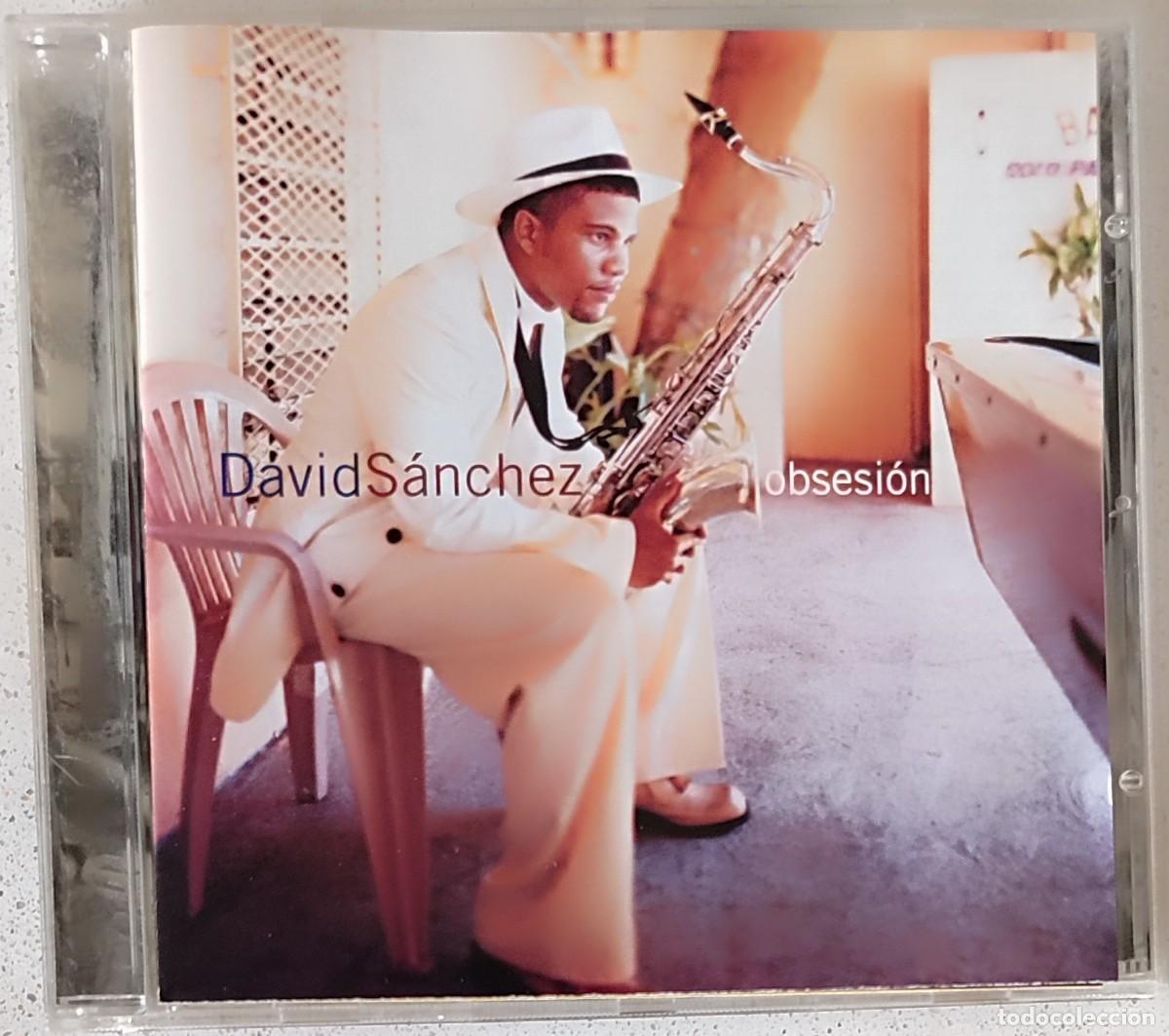 CDs de m&uacute;sica: DAVID SANCHEZ - OBSESION (CD) 1998 - 8 TEMAS - Foto 1