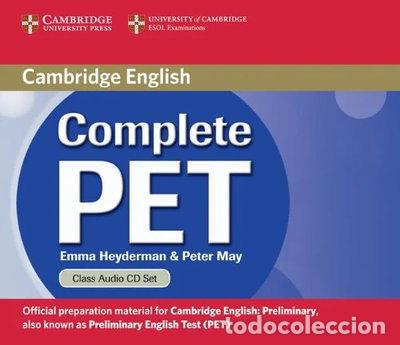 CDs de m&uacute;sica: Complete PET Class Audio CDs (2)- 9780521741385