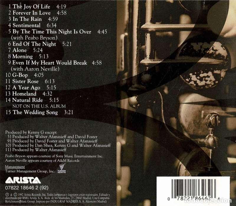 CDs de m&uacute;sica: Kenny G - Breathless. CD - Foto 2