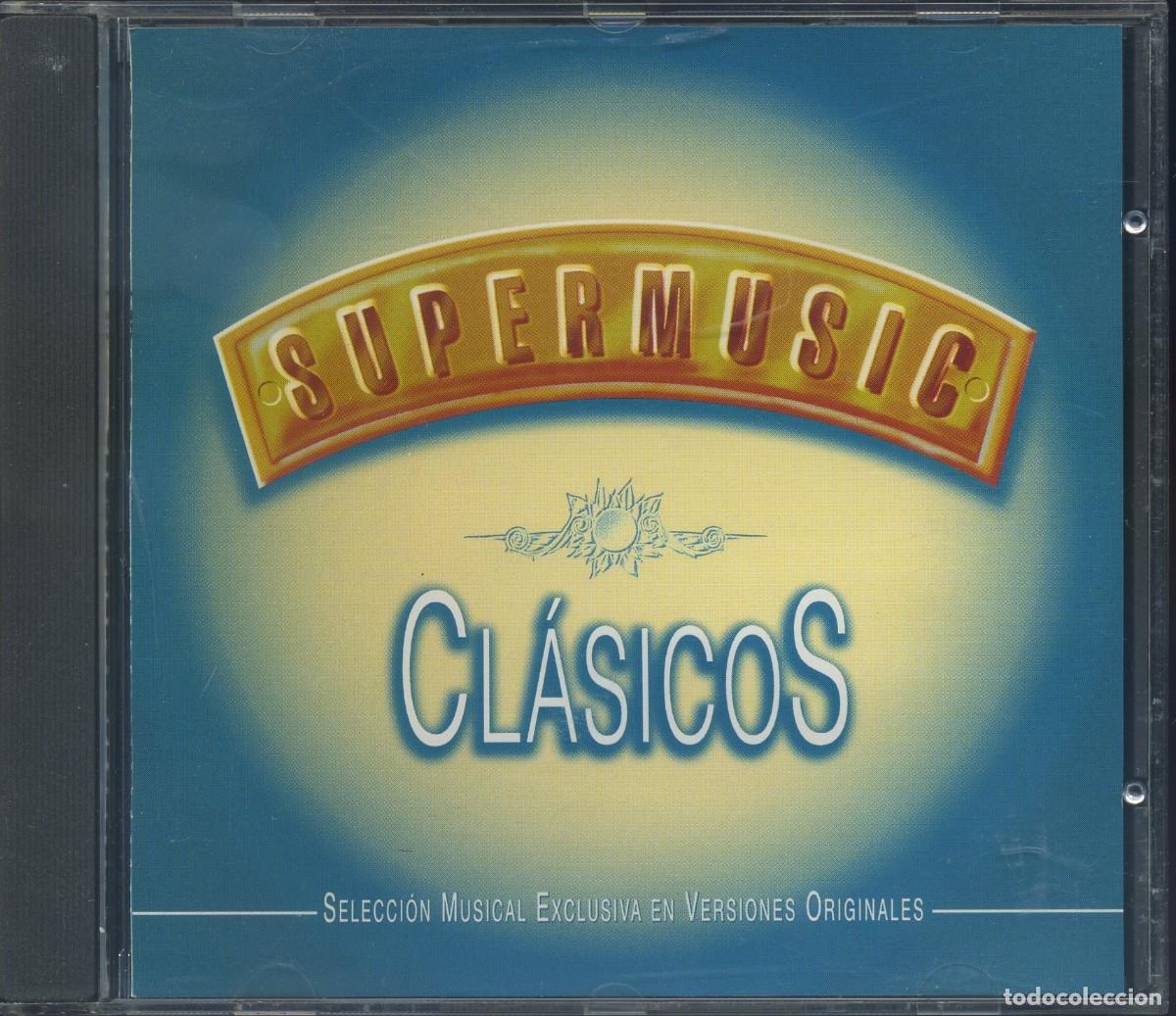 CDs de m&uacute;sica: Supermusic Cl&aacute;sicos (Selecci&oacute;n musical en versiones originales)