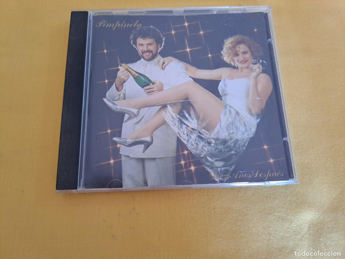CDs de m&uacute;sica: PIMPINELA - DIEZ A&Ntilde;OS DESPUES - Epic &ndash; 468297 2 - SPAIN 1991