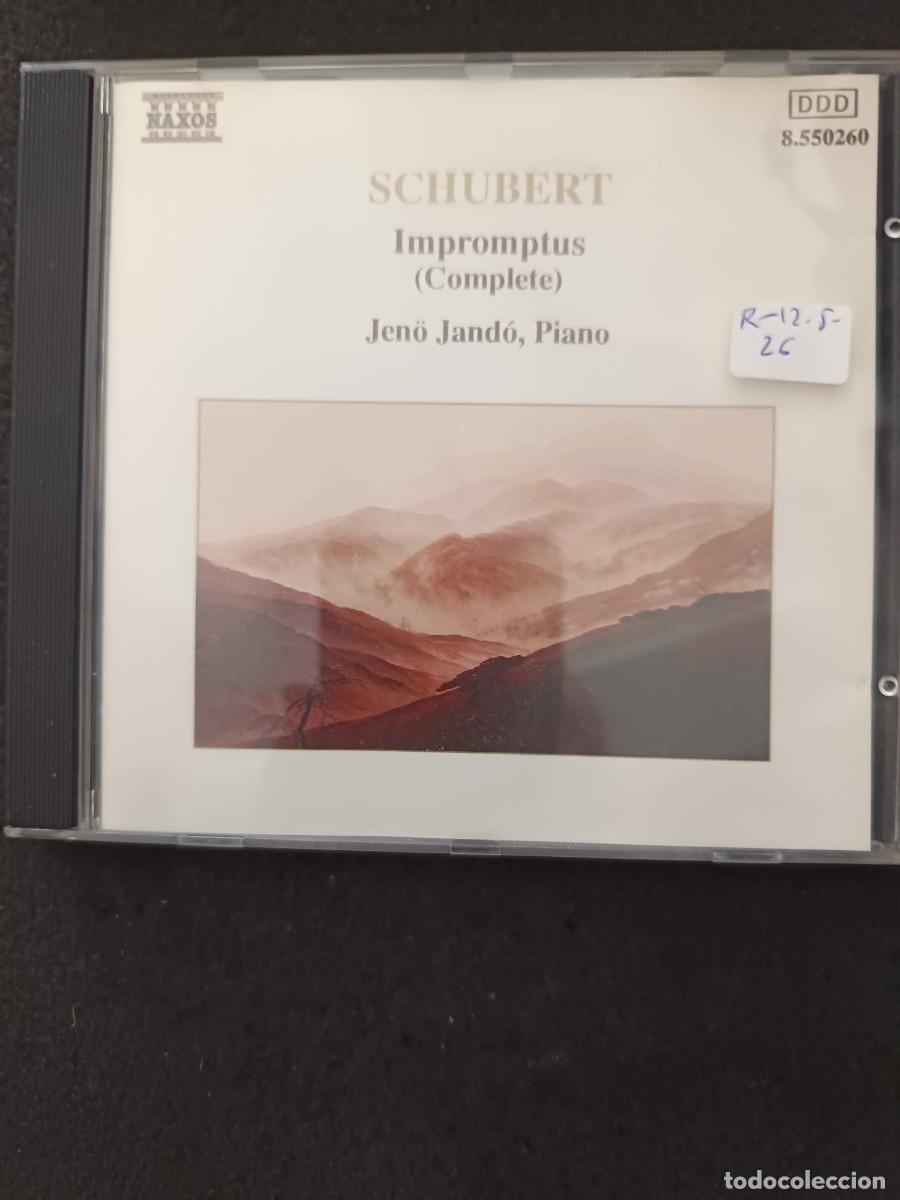 CDs de m&uacute;sica: SCHUBERT: IMPROMPTUS (COMPLETE). PIANO: JEN&Ouml; JAND&Oacute;