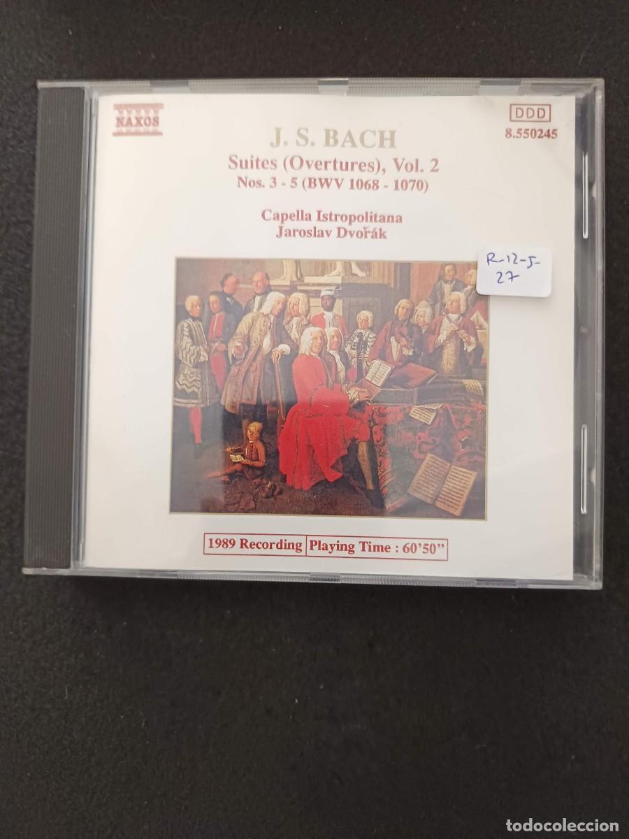 CDs de m&uacute;sica: J.S. BACH: SUITES (OVERTURES), VOL 2. N&ordm;S 3-5 (BWV 1068-1070). DIR: JAROSLAV DVOR&Aacute;K