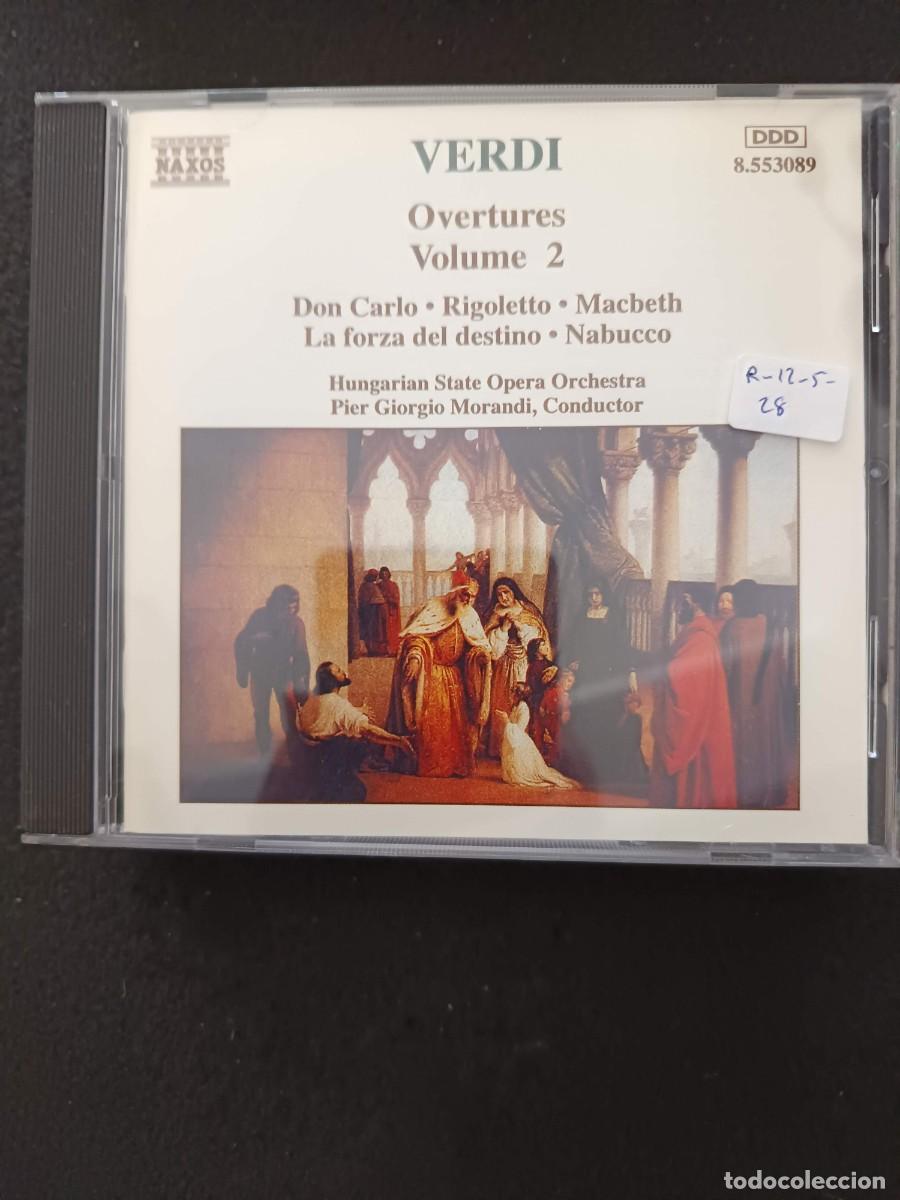 CDs de m&uacute;sica: VERDI. OVERTURES. VOLUME 2: DON CARLO, RIGOLETTO, MACBETH, LA FORZA DEL DESTINO, NABUCCO