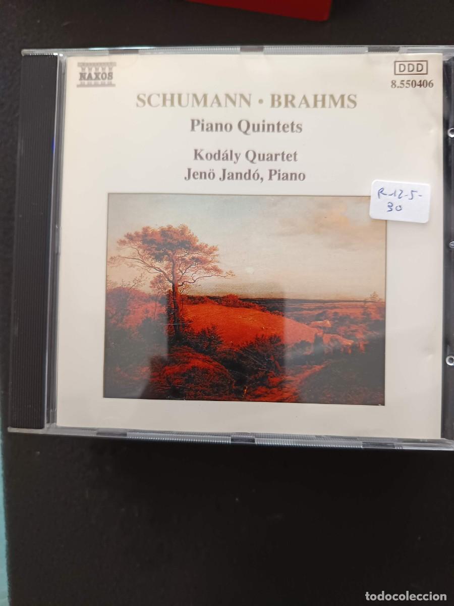 CDs de m&uacute;sica: SCHUMANN / BRAHMS: PIANO QUINTETS. KOD&Aacute;LY QUARTET. PIANO: JEN&Ouml; JAND&Oacute;