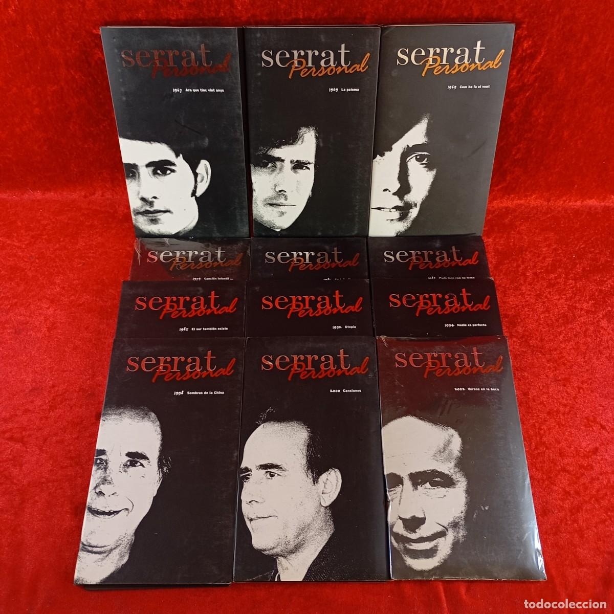 CDs de m&uacute;sica: SERRAT PERSONAL - JOAN MANUEL SERRAT - COLECCI&Oacute;N 12 CDs - VER FOTOS / 1886