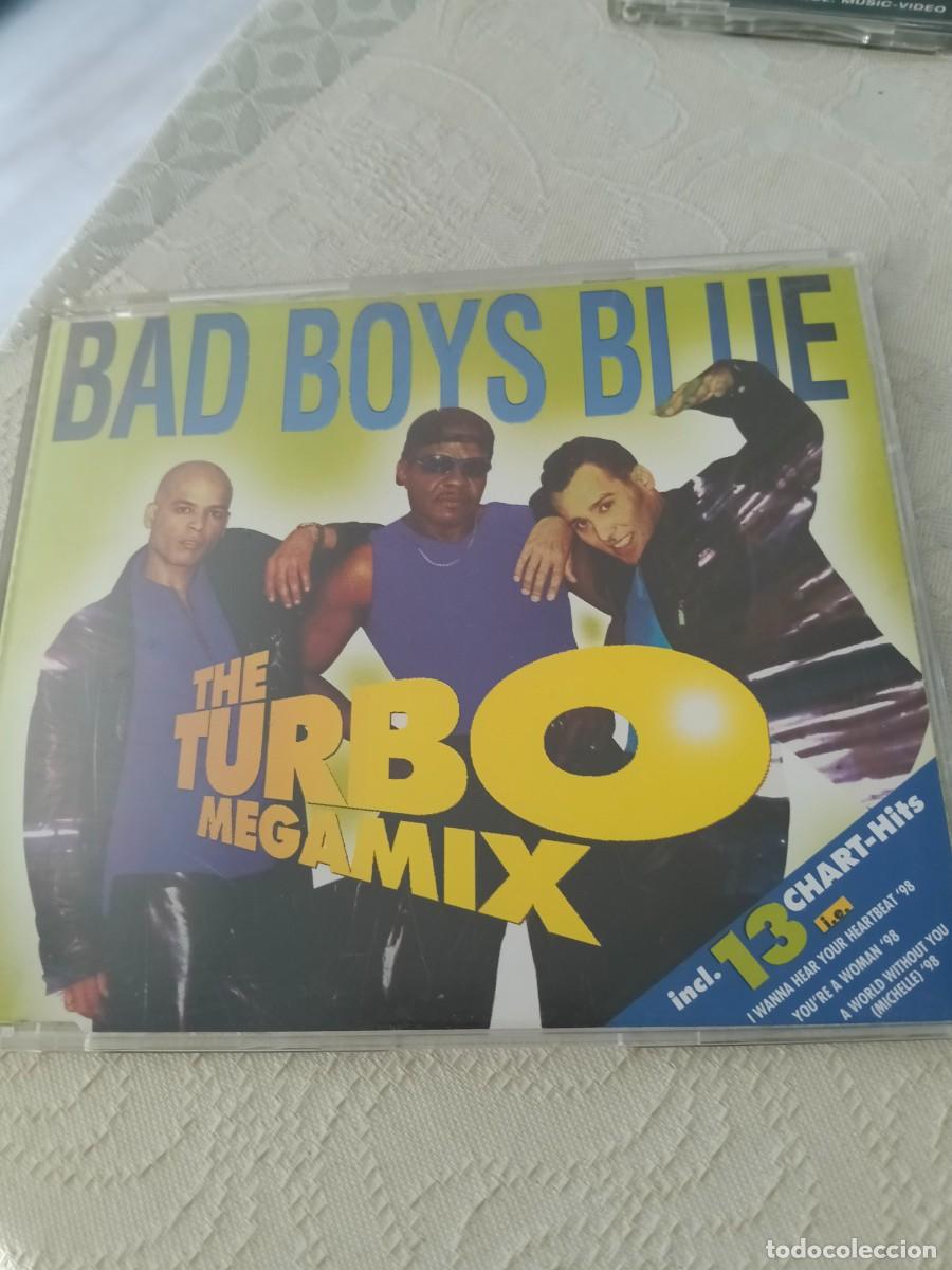 CDs de m&uacute;sica: RAR MAXI CD. BAD BOYS BLUE. THE TURBO MEGAMIX. 2 TRACKS