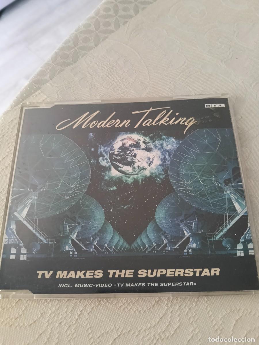 CDs de m&uacute;sica: RAR MAXI CD. MODERN TALKING. TV MAKES THE SUPERSTAR. INC. VIDEO