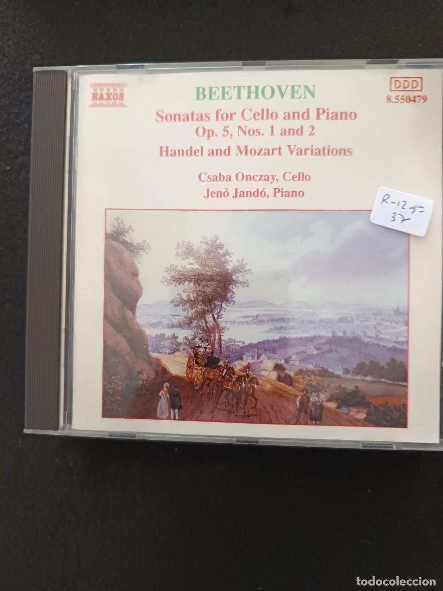 CDs de m&uacute;sica: BEETHOVEN: SONATAS FOR CELLO AND PIANO OP. 5, N&ordm;S 1 AND 2 / H&Auml;NDEL AND MOZART VARIATIONS. PIANO: JEN