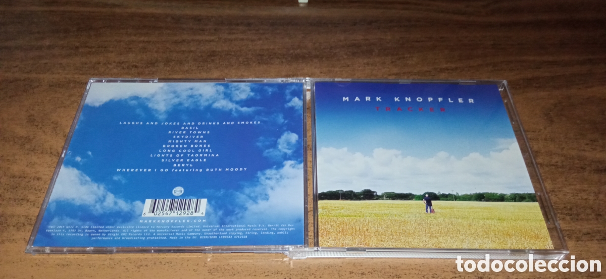 CDs de m&uacute;sica: MARK KNOPFLER - TRACKER (2015)