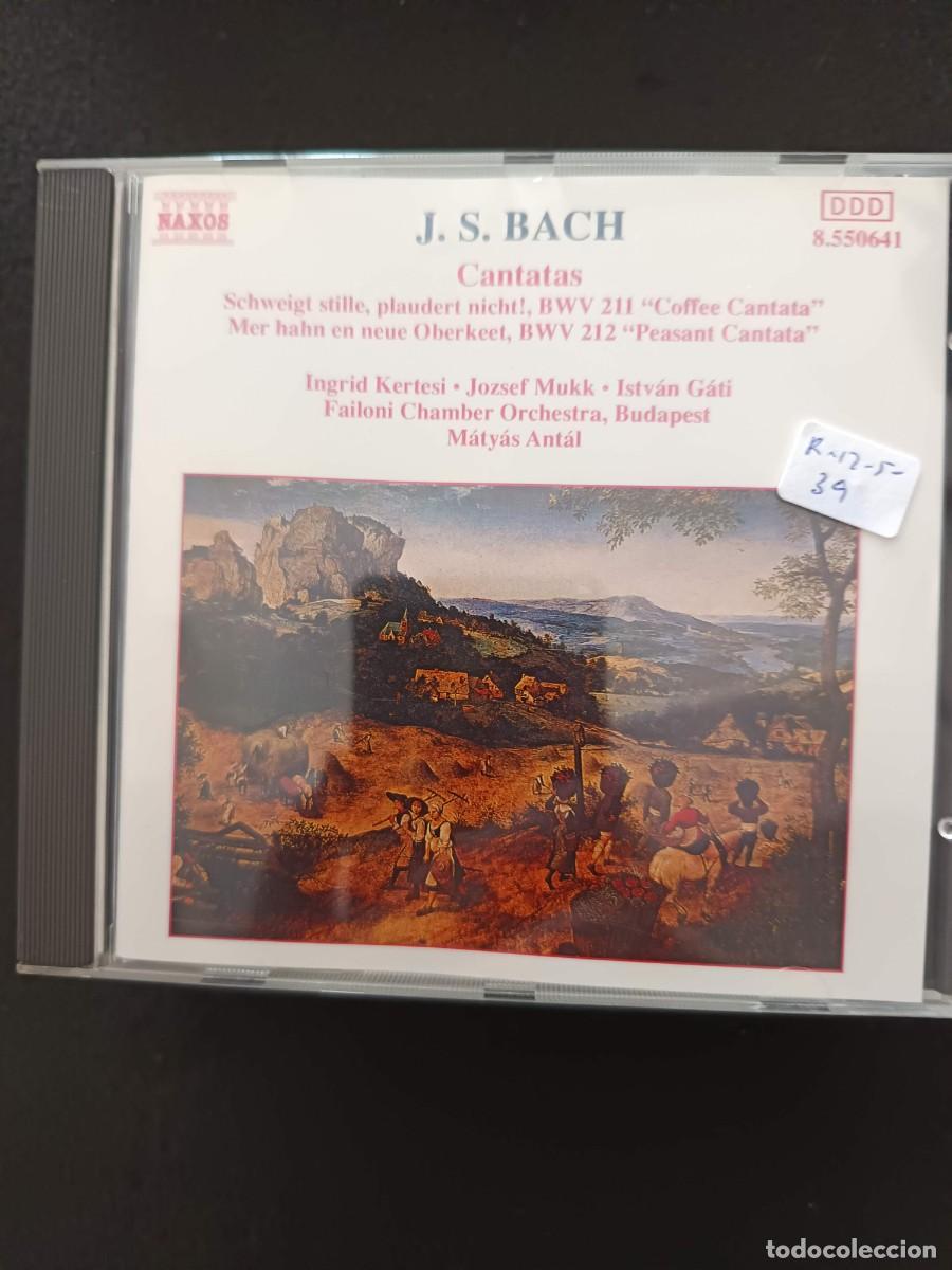 CDs de m&uacute;sica: J. S. BACH: CANTATAS BWV 211 & BWV 212. SOPRANO: INGRID KERTESI. TENOR: JOZSEF MUKK. BAJO: ISTV&Aacute;N G