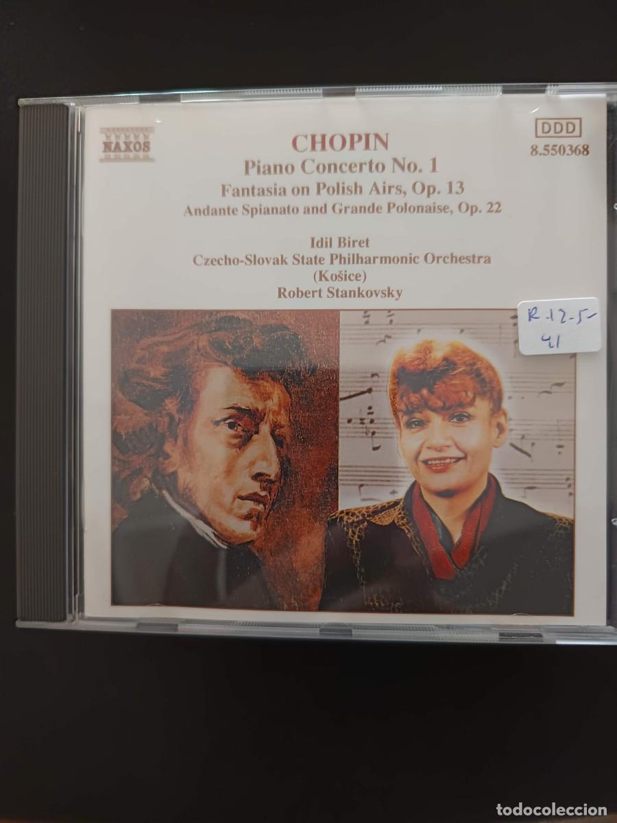 CDs de m&uacute;sica: CHOPIN: PIANO CONCERTO N&ordm; 1 / FANTASIA ON POLISH AIRS, OP. 13 / ANDANTE SPIANATO AND GRANDE POLO