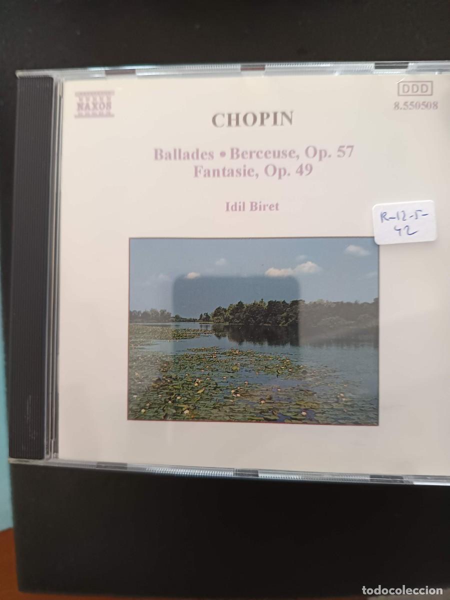 CDs de m&uacute;sica: CHOPIN: BALLADES / BERCEUSE, OP. 57 / FANTASIE. OP. 49. PIANO: IDIL BERET