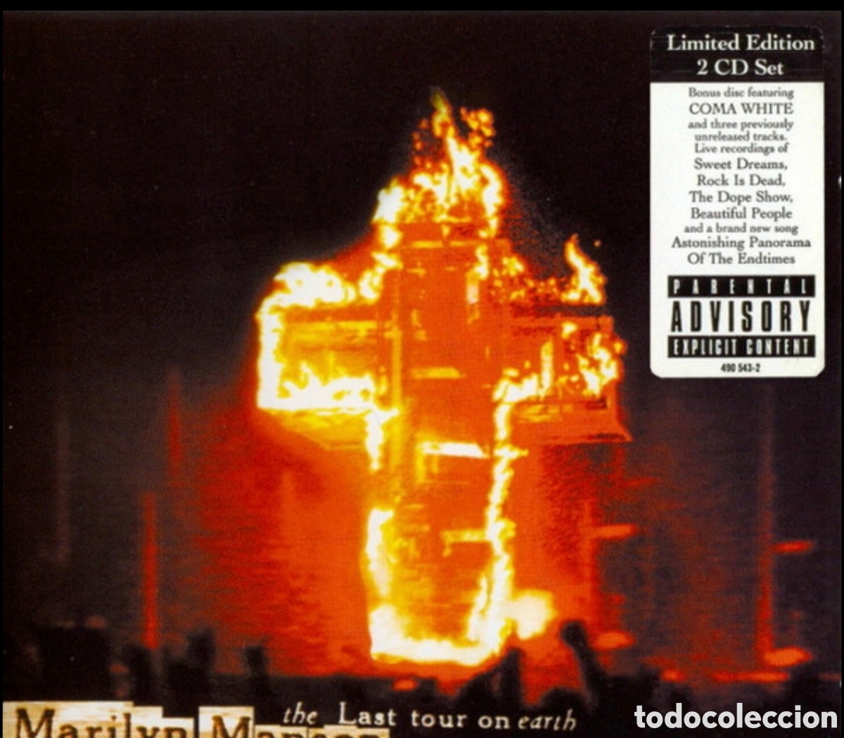 CDs de m&uacute;sica: Marilyn Manson: The Last aTour On Earth Edici&oacute;n limitada 2Cd