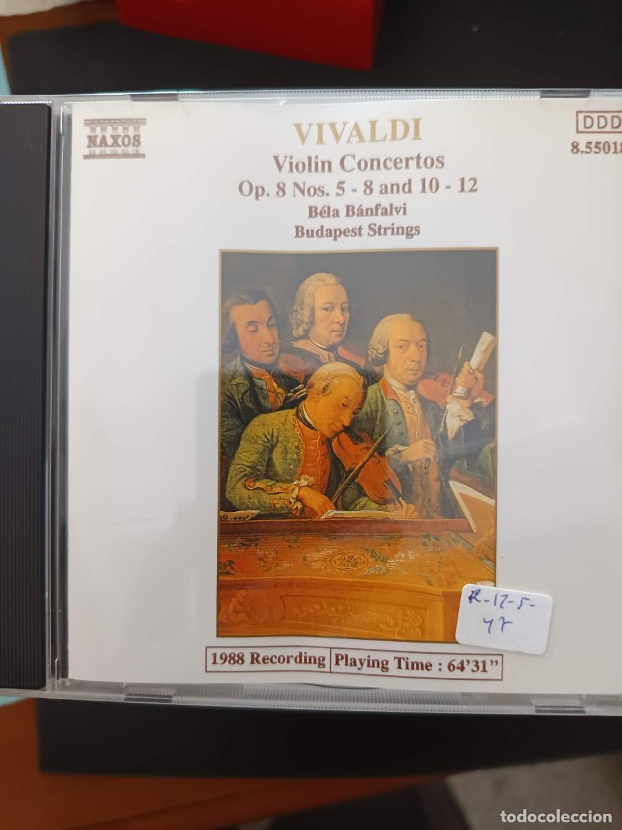 CDs de m&uacute;sica: VIVALDI: VIOLIN CONCERTOS. OP. 8 N&ordm;S 5-8 AND 10 - 12. B&Eacute;LA B&Aacute;NFALDI. BUDAPEST STRINGS