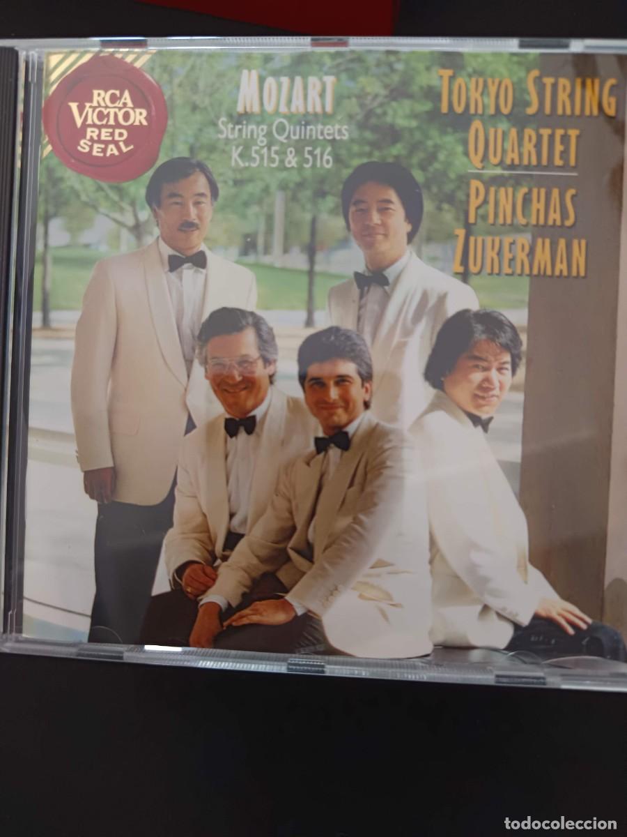 CDs de m&uacute;sica: MOZART: STRING QUINTETS K. 515 & 516. TOKYO STRING QUARTET. VIOLA: PINCHAS ZUKERMAN