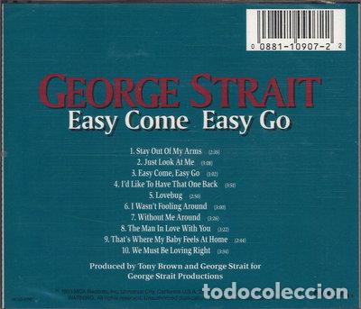 CDs de m&uacute;sica: Easy Come Easy Go- 0008811090722