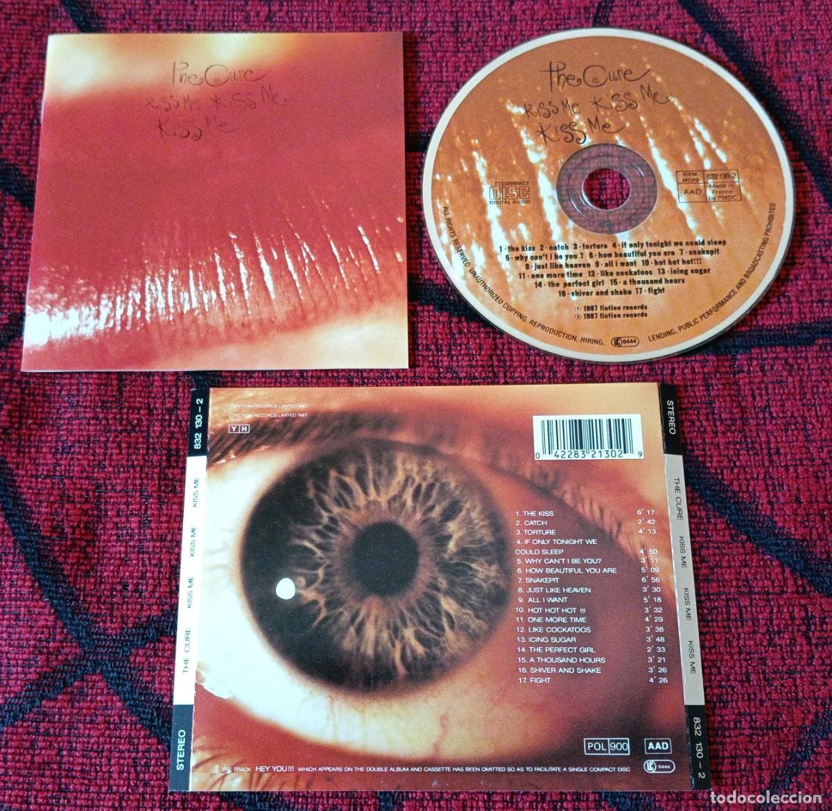 CDs de m&uacute;sica: THE CURE ** Kiss Me Kiss Me KISS Me ** CD REEDICION FRANCIA