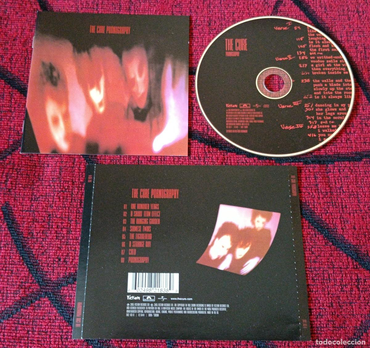 CDs de m&uacute;sica: THE CURE ** Pornography ** CD REEDICION 2005