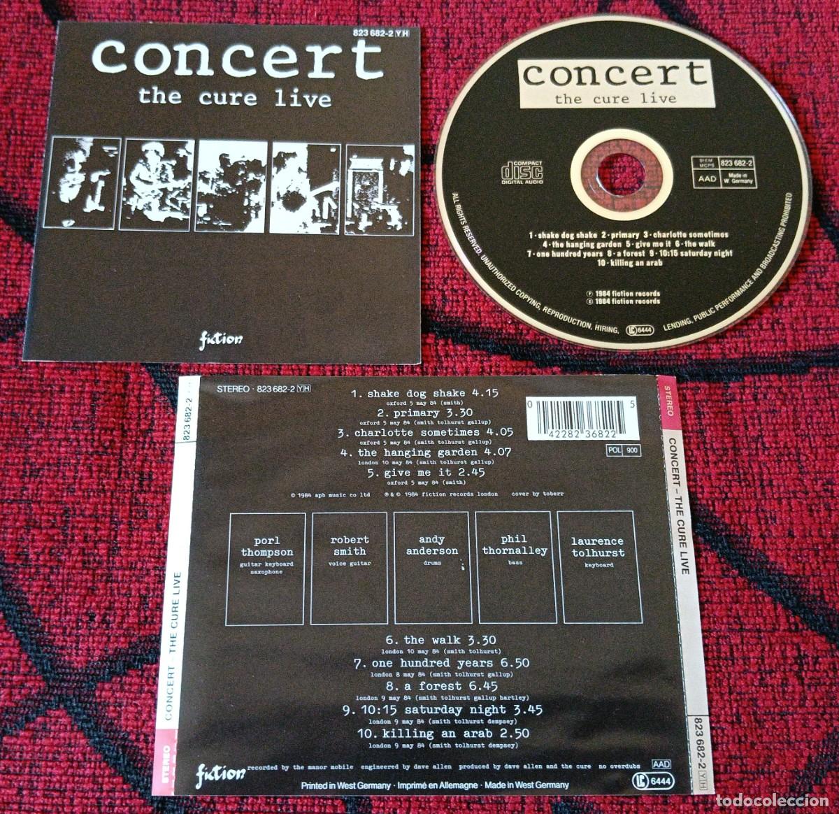 CDs de m&uacute;sica: THE CURE ** Concert - The Cure Live ** CD ALEMANIA