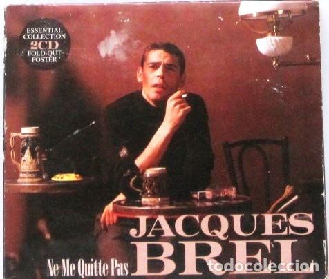 CDs de m&uacute;sica: JACQUES BREL - NO ME QUITTE PAS - ESTUCHE CARTON - 2 CD