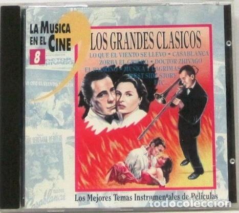 CDs de m&uacute;sica: LA MUSICA EN EL CINE - VOL. 8 - LOS GRANDES CLASICOS - CD