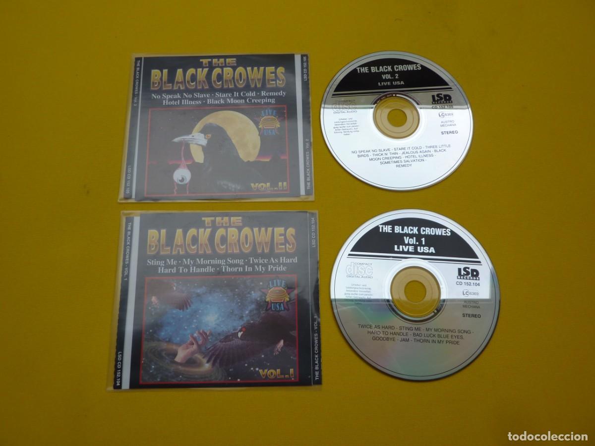 CDs de m&uacute;sica: 2 CD THE BLACK CROWES - Vol I & II - GERMANY Press -LSD CD 152.104 / 152.105 (M-/M-/M-/M-)