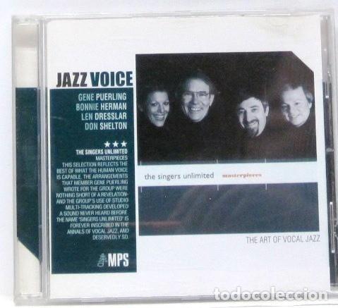 CDs de m&uacute;sica: THE SINGERS UNLIMITED - MASTERPICES - JAZZ VOICE - CD