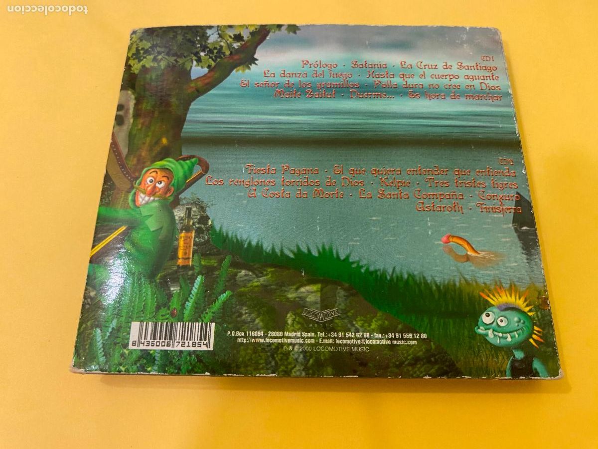 CDs de m&uacute;sica: DOBLE CD M&auml;go De Oz - Finisterra - Foto 3