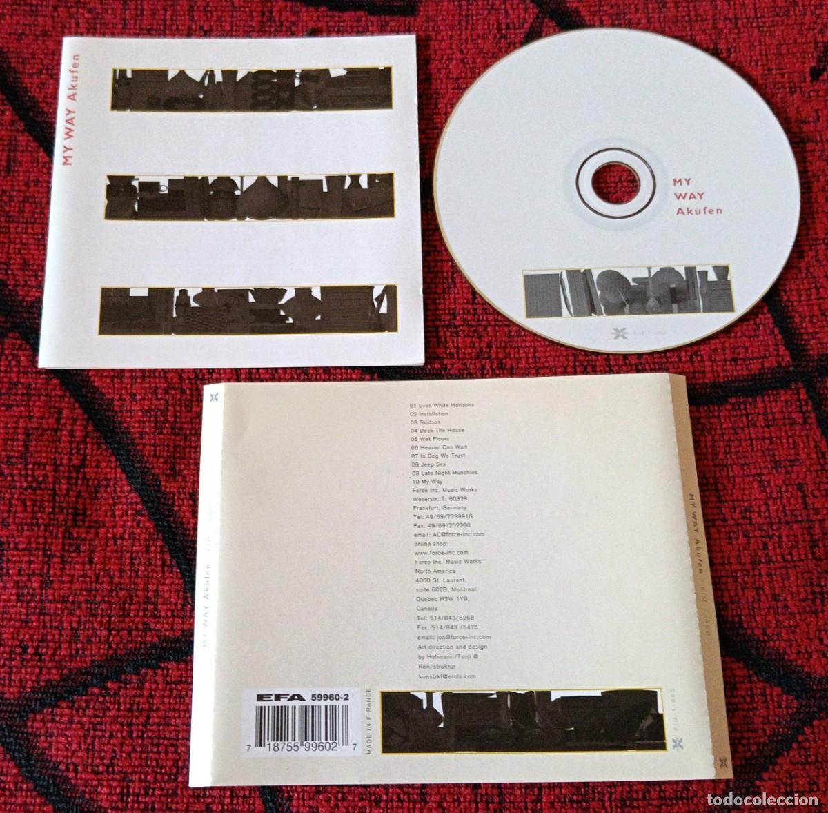 CDs de m&uacute;sica: AKUFEN ** My Way ** CD FRANCIA 2002