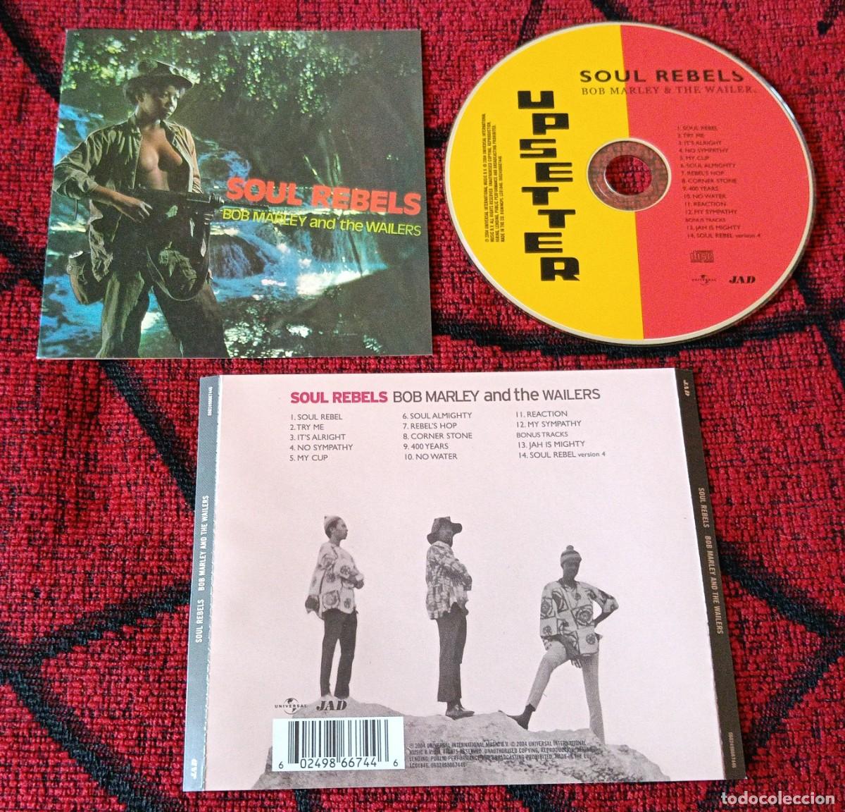 CDs de m&uacute;sica: BOB MARLEY AND THE WAILERS ** Soul Rebels ** CD REEDICION 2006 ARGENTINA