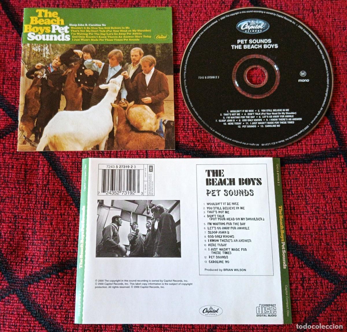 CDs de m&uacute;sica: THE BEACH BOYS ** Pet Sounds ** CD REEDICION 2000
