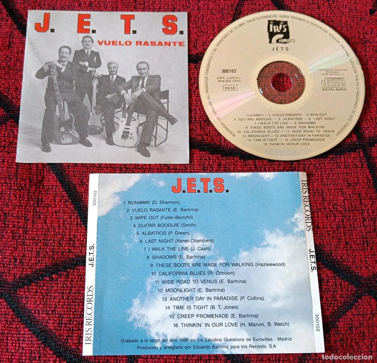 CDs de m&uacute;sica: JETS ** Vuelo Rasante ** CD 1991 - Foto 1