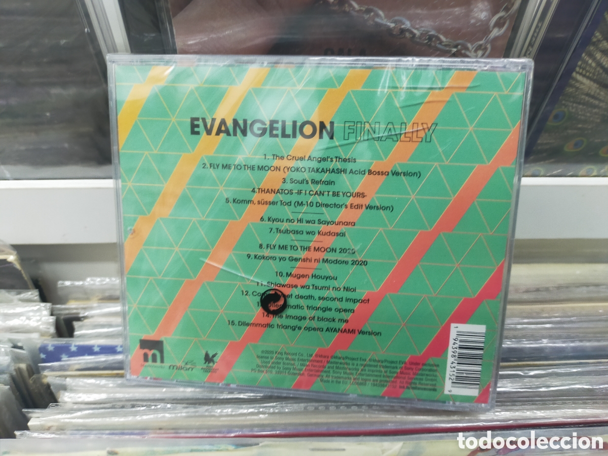 CDs de m&uacute;sica: Evangelion cd finally precintado 2020 - Foto 2