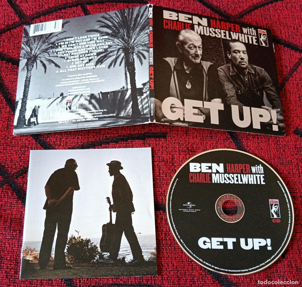 CDs de m&uacute;sica: BEN HARPER With CARLIE MUSSELWHITE ** Get Up! ** CD 2013