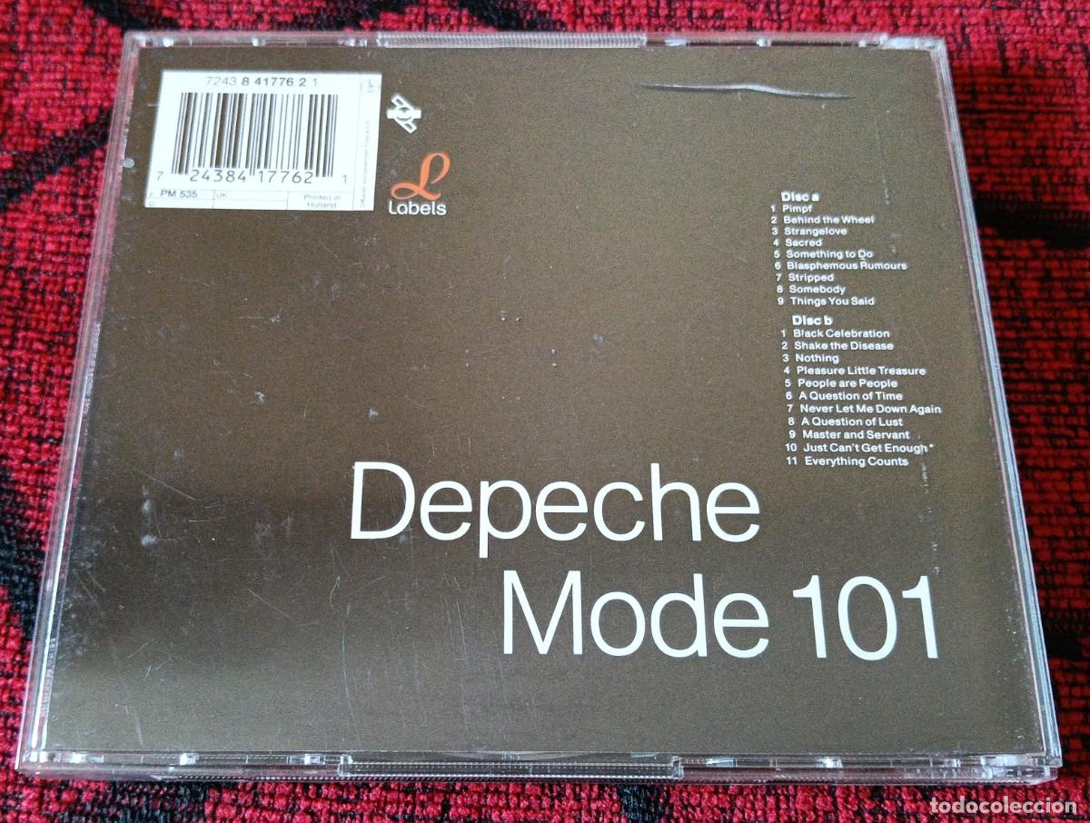CDs de m&uacute;sica: DEPECHE MODE ** 101 ** REEDICION DOBLE CD - Foto 2