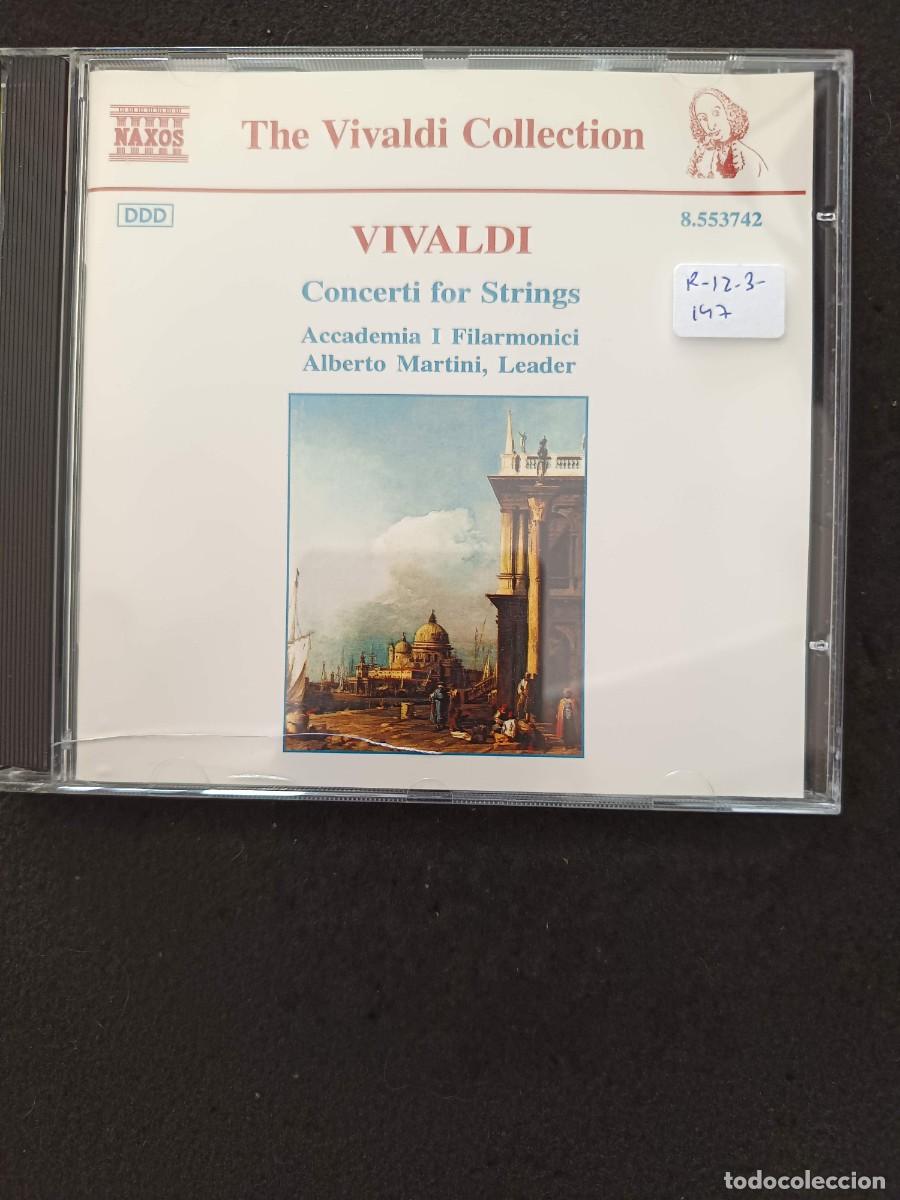 CDs de m&uacute;sica: VIVALDI. CONCERTI FOR STRINGS. ACCADEMIA I FILARMONICI. LEADER: ALBERTO MARTINI